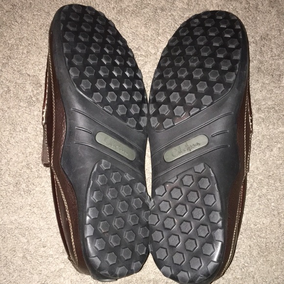 Cole Haan Brown Leather Tucker Venetian Driving Shoes - Picture 8 of 8